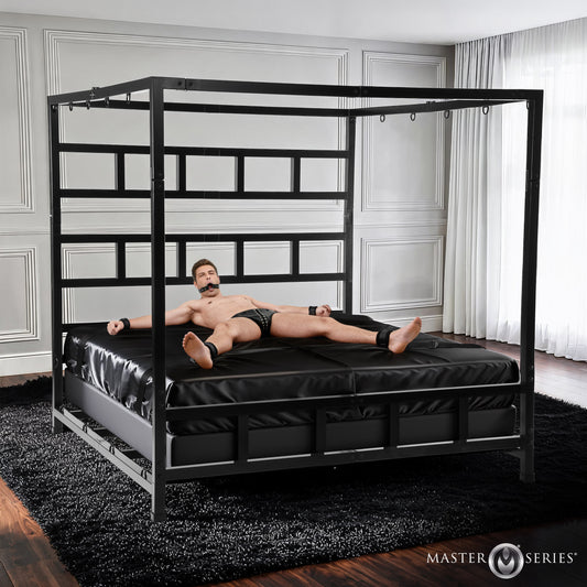 King Size Dungeon Bed with Suspension Canopy
