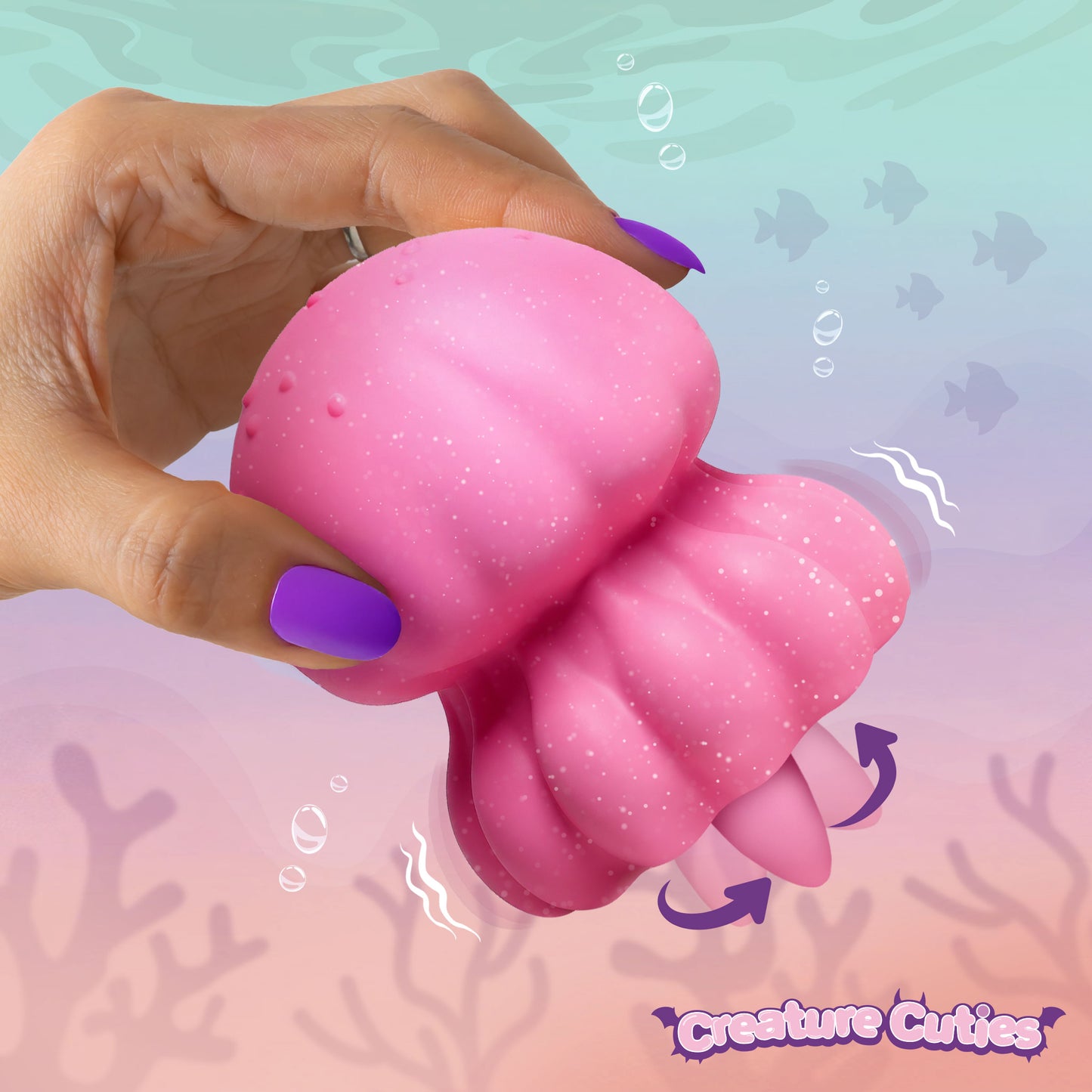 Glow Jelly Licking & Vibrating Stimulator