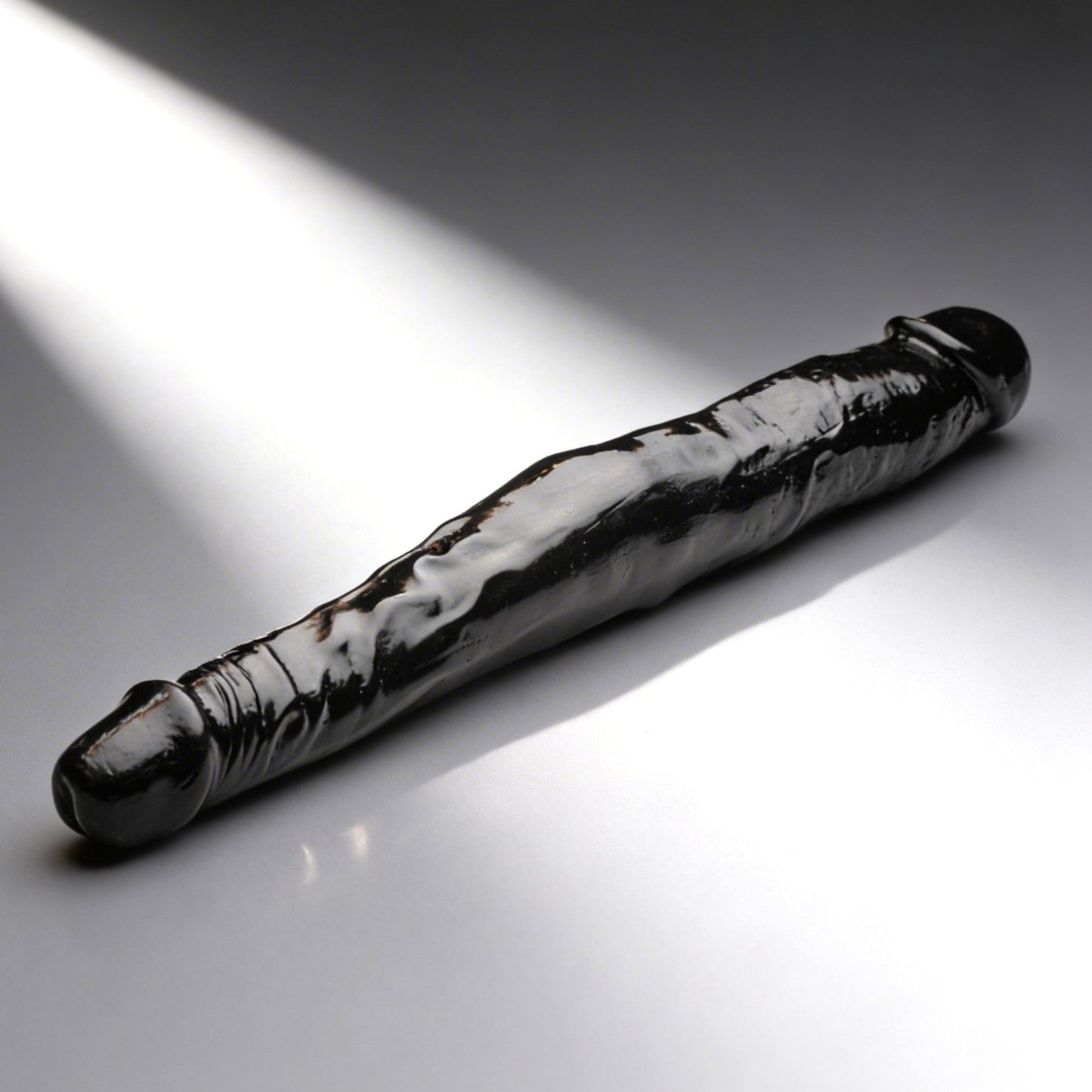 JOCK 13 Inch Tapered Double Dong Black