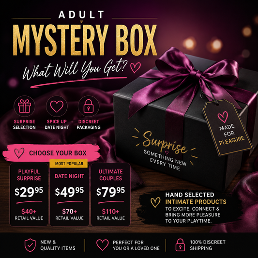 Adult Mystery Box – Surprise Intimate Toy & Couples Gift Box