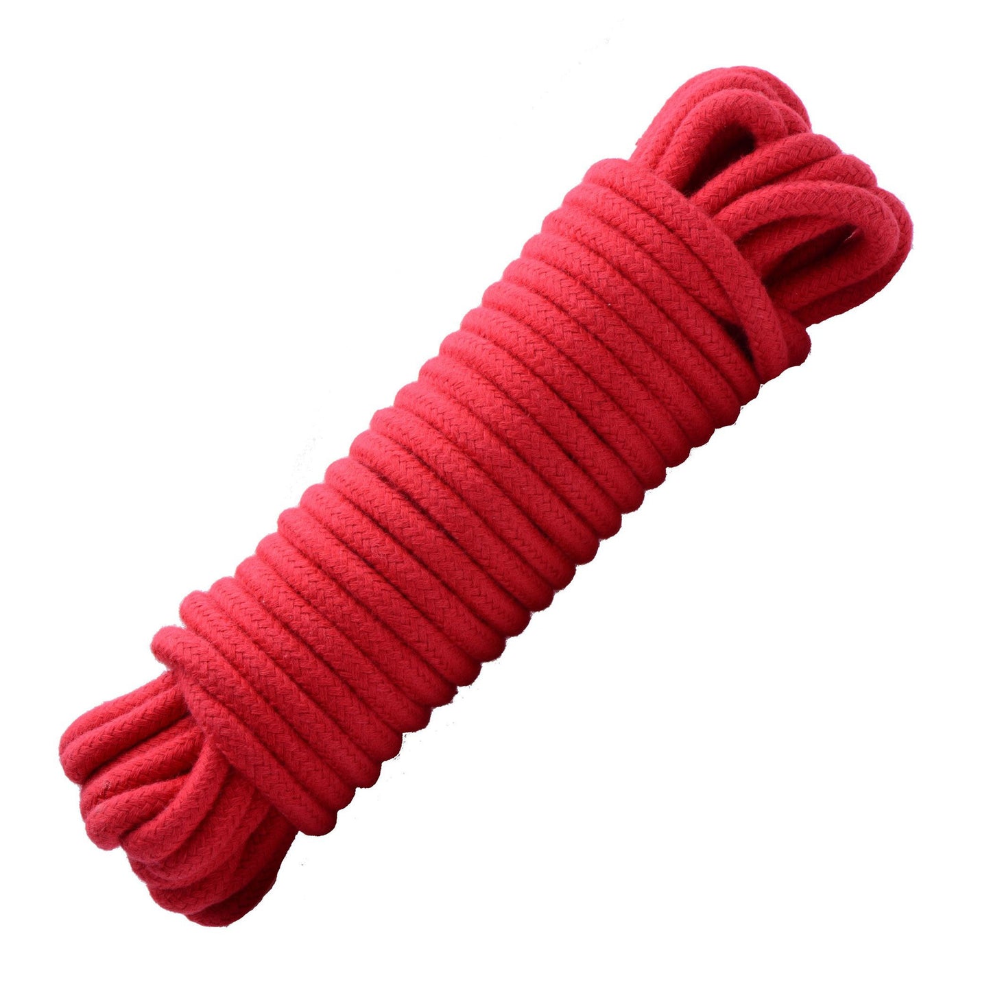 32 Foot Cotton Bondage Rope - Red