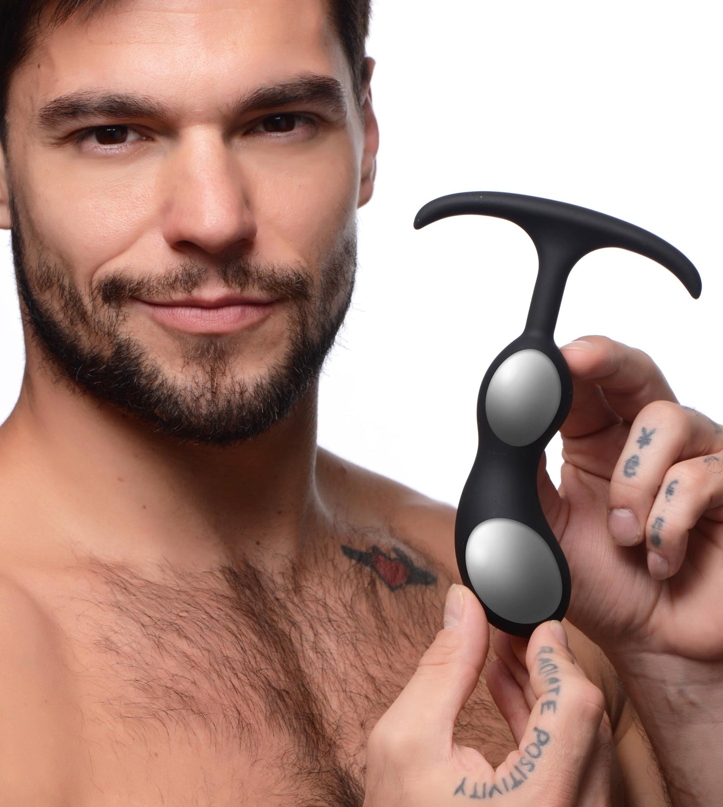 Premium Silicone Weighted Prostate Plug - Large