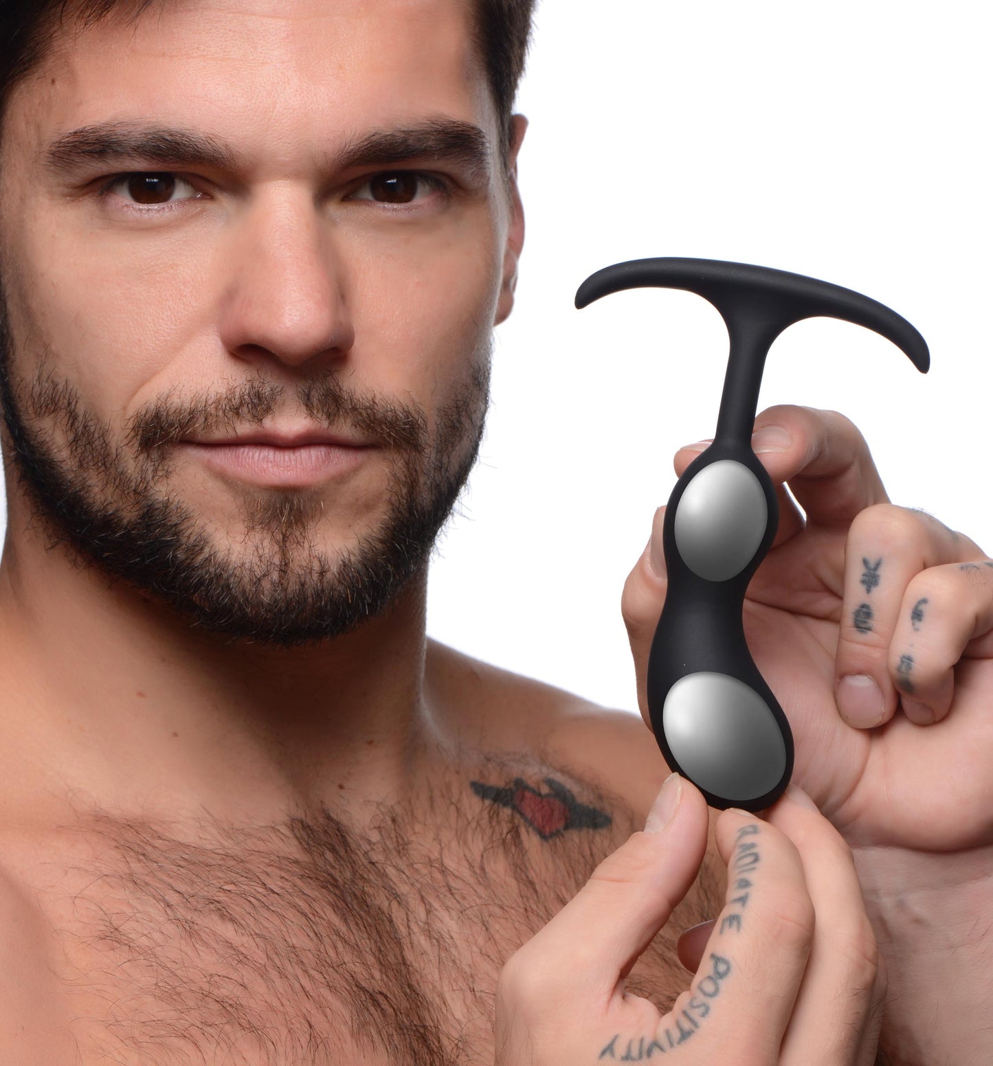 Premium Silicone Weighted Prostate Plug - Large