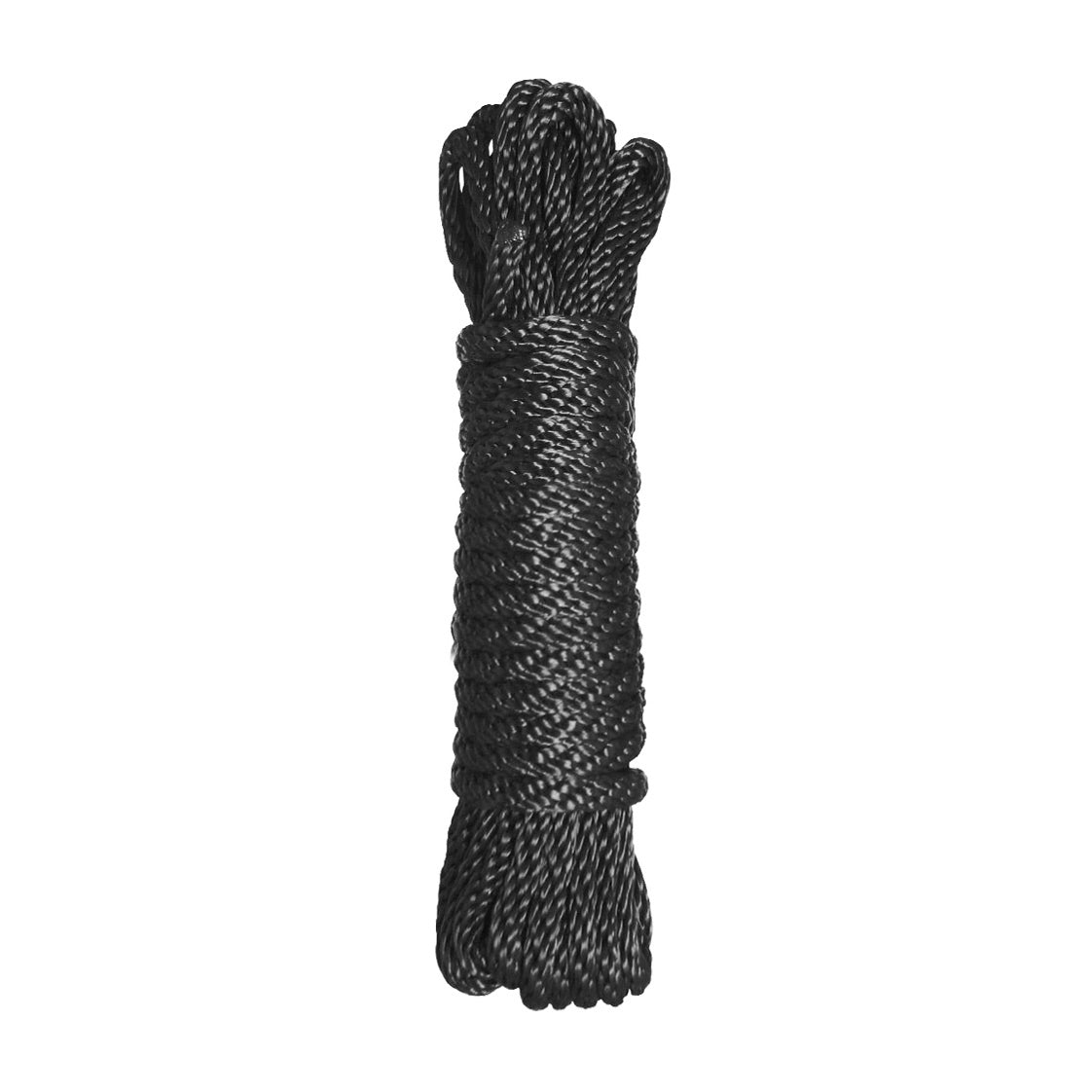 Premium Black Nylon Bondage Rope- 50 Feet